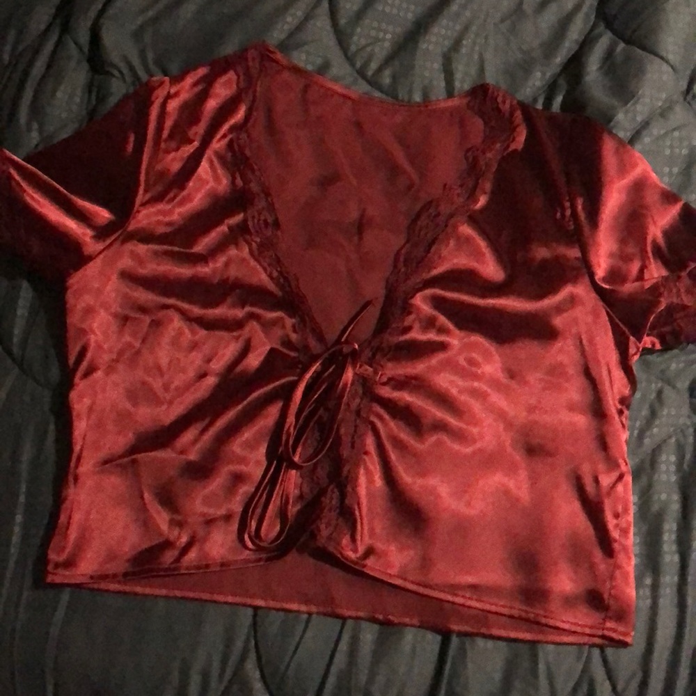 princess polly red shirt